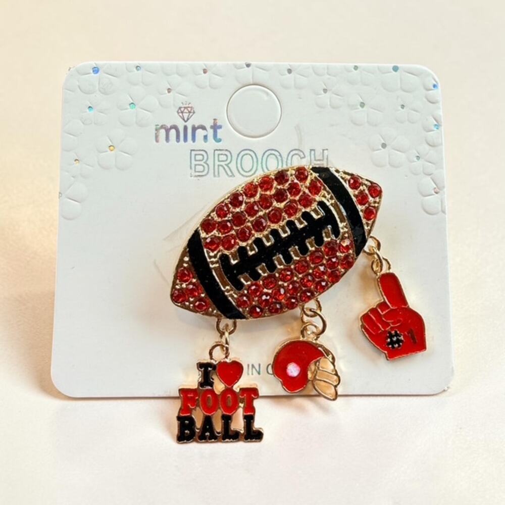 Are You Ready for Some Football? Brooch